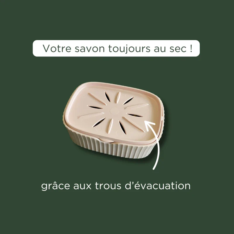 Boîte à savon Mère-Veilleuse en plastique recyclé - Image 4