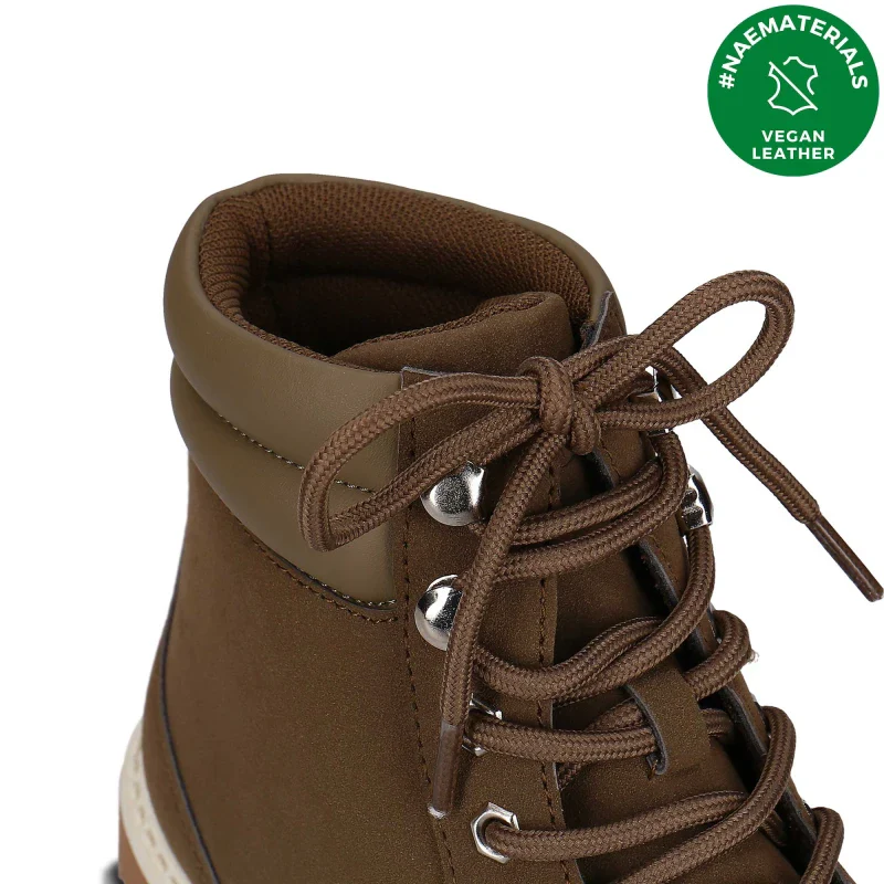 Bottes de montagne en Microfibre vert - Adar - Image 4