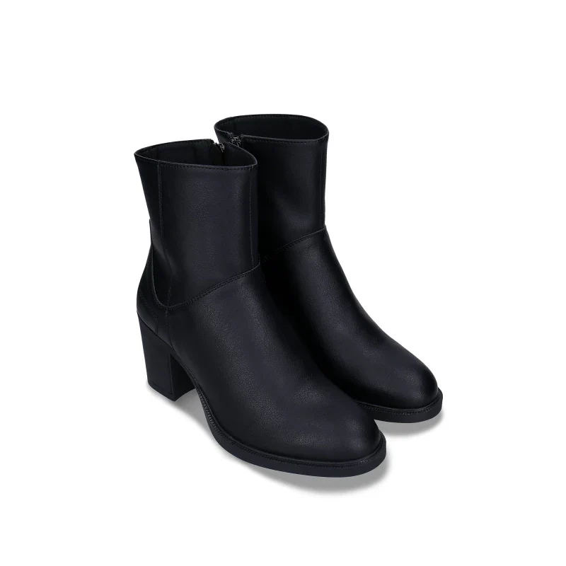 Bottes noir vegan - Alicia - Image 3