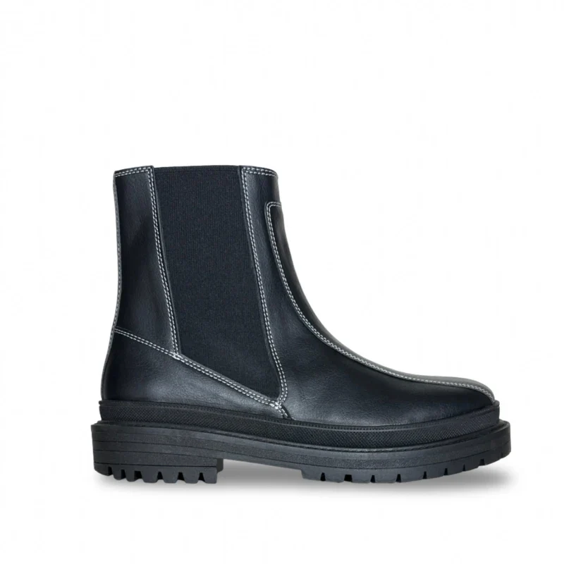 Bottes unisexe  véganes - ABRIL Black - Image 7