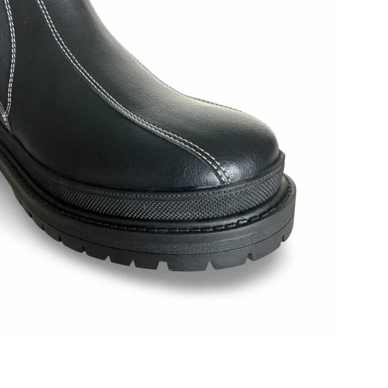 Bottes unisexe  véganes - ABRIL Black - Image 9