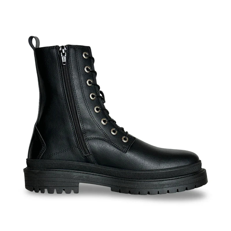 Bottes véganes unisexes - DIRAM Black - Image 3