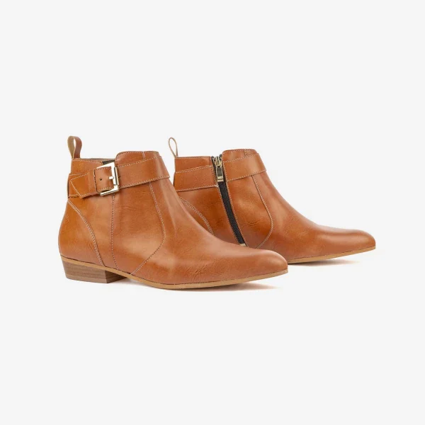 Bottines véganes pour femmes Camel - Olympe - Image 3