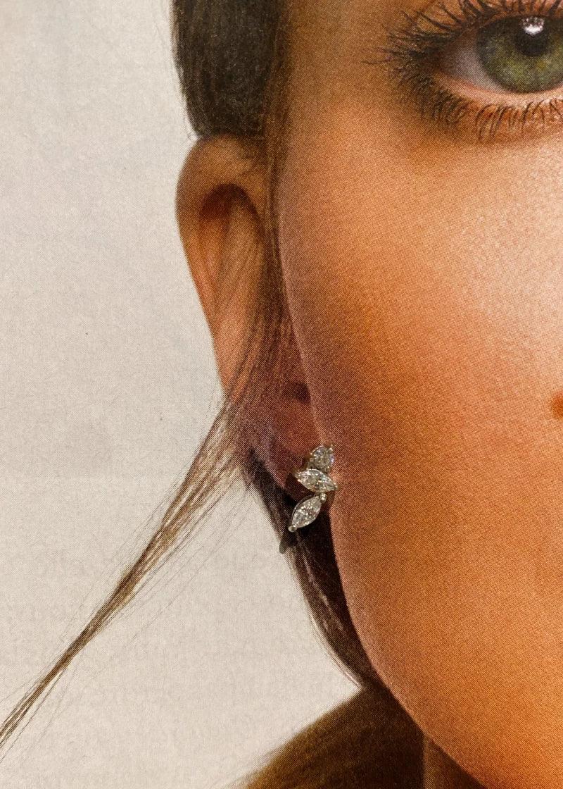 Boucles d’oreilles dorées ou argentées - Diana - Image 4