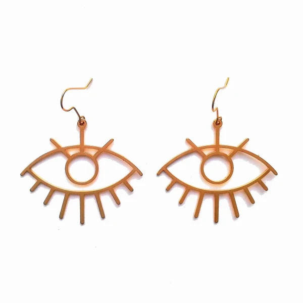 Boucles d’oreilles Motif Oeil Joan Miro - Image 2