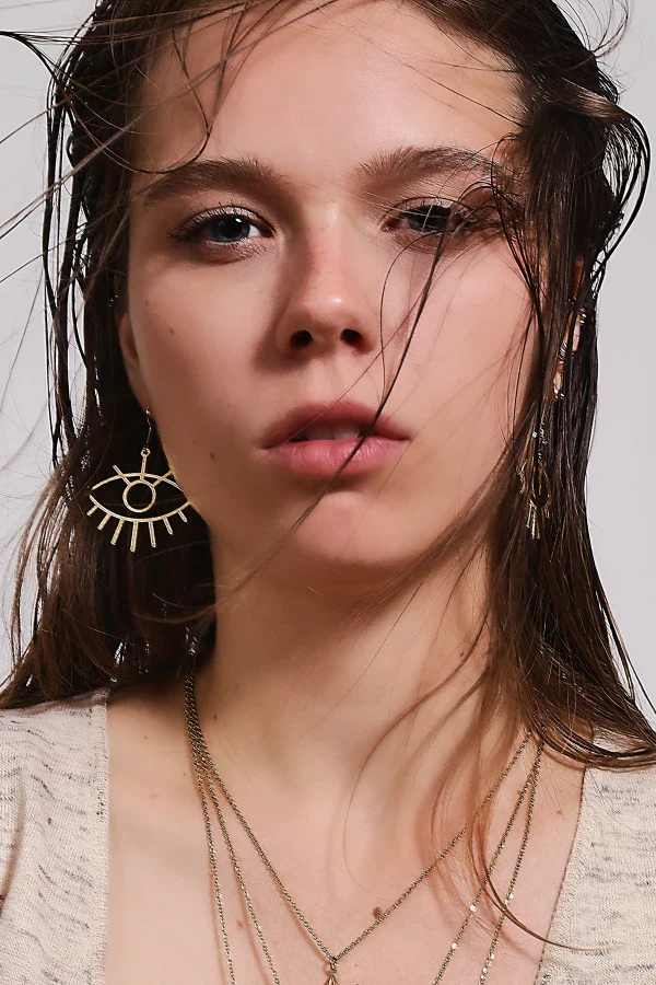 Boucles d’oreilles Motif Oeil Joan Miro - Image 4