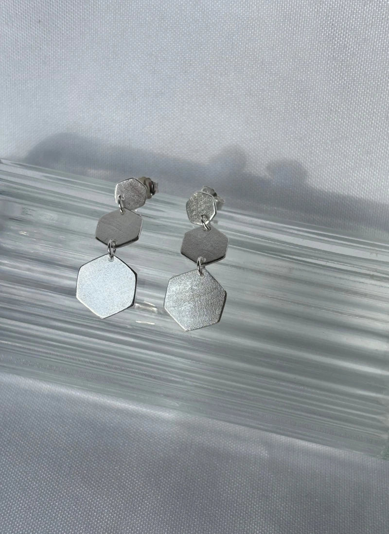Boucles d’oreilles Nala Argent Massif - Image 2