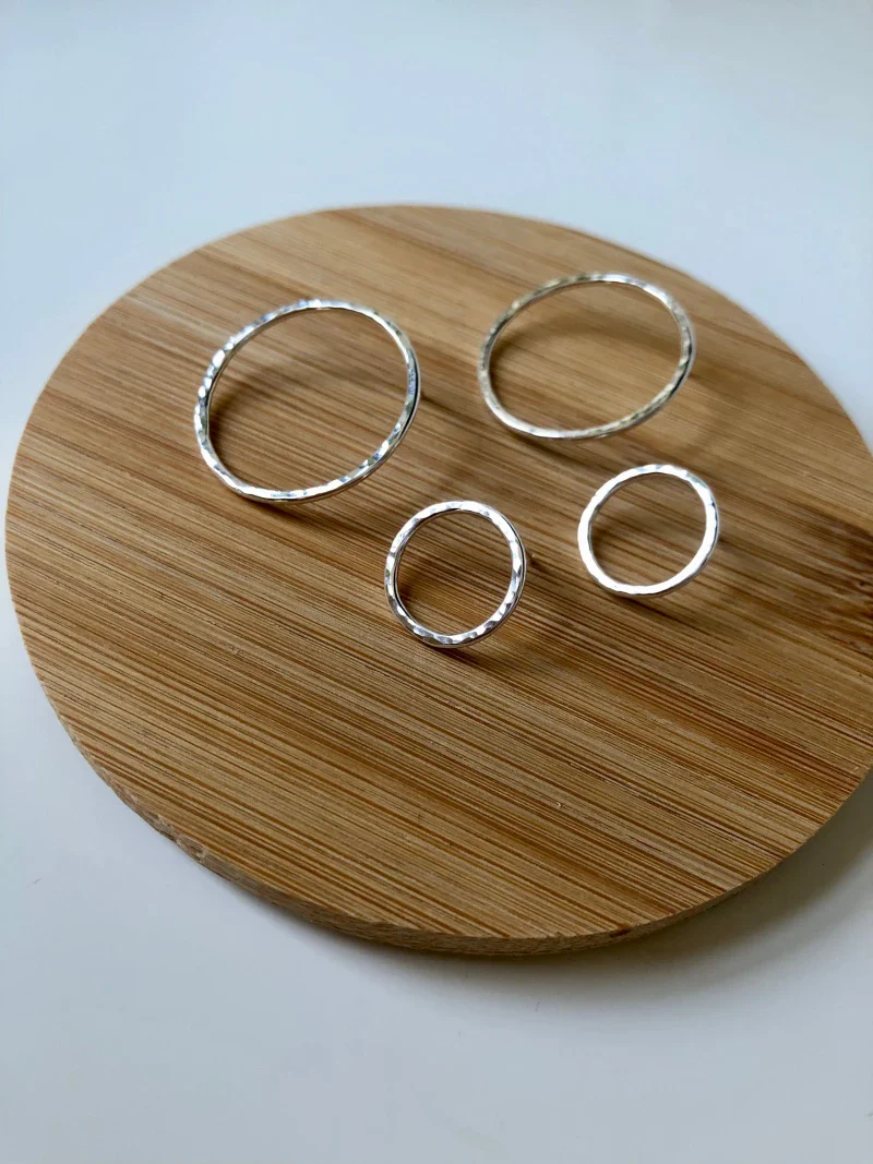Boucles d'oreilles dorées - Tila mini - Image 5