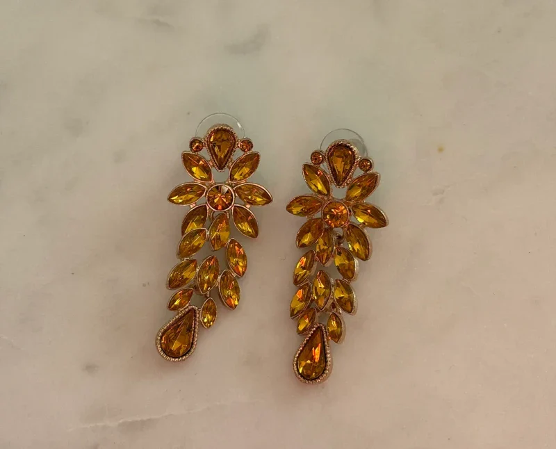 Boucles d'oreilles en verre upcyclé - Célia - Image 4