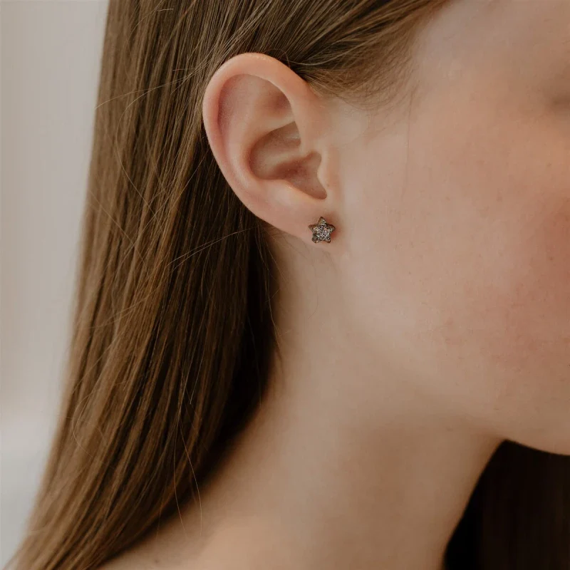 Boucles d'oreilles pailletées - Etoiles
