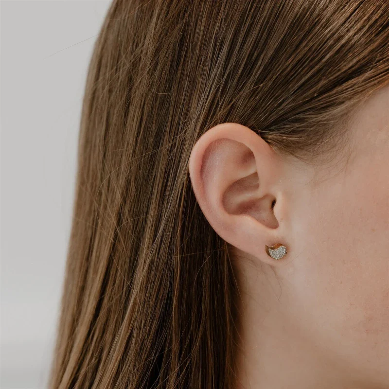 Boucles d'oreilles pailletées - Oiseaux - Image 2