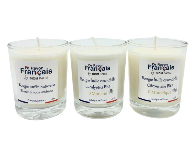 Bougie parfumée naturelle fabriquée en France - Image 2