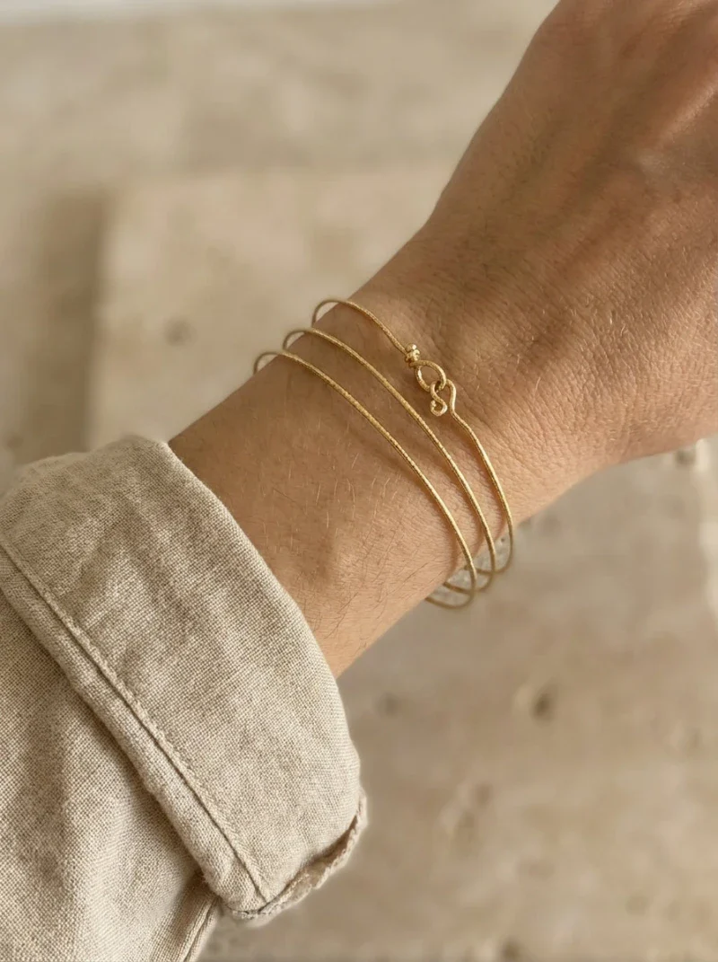 Bracelet doré semainier - Faith weekend - Image 11
