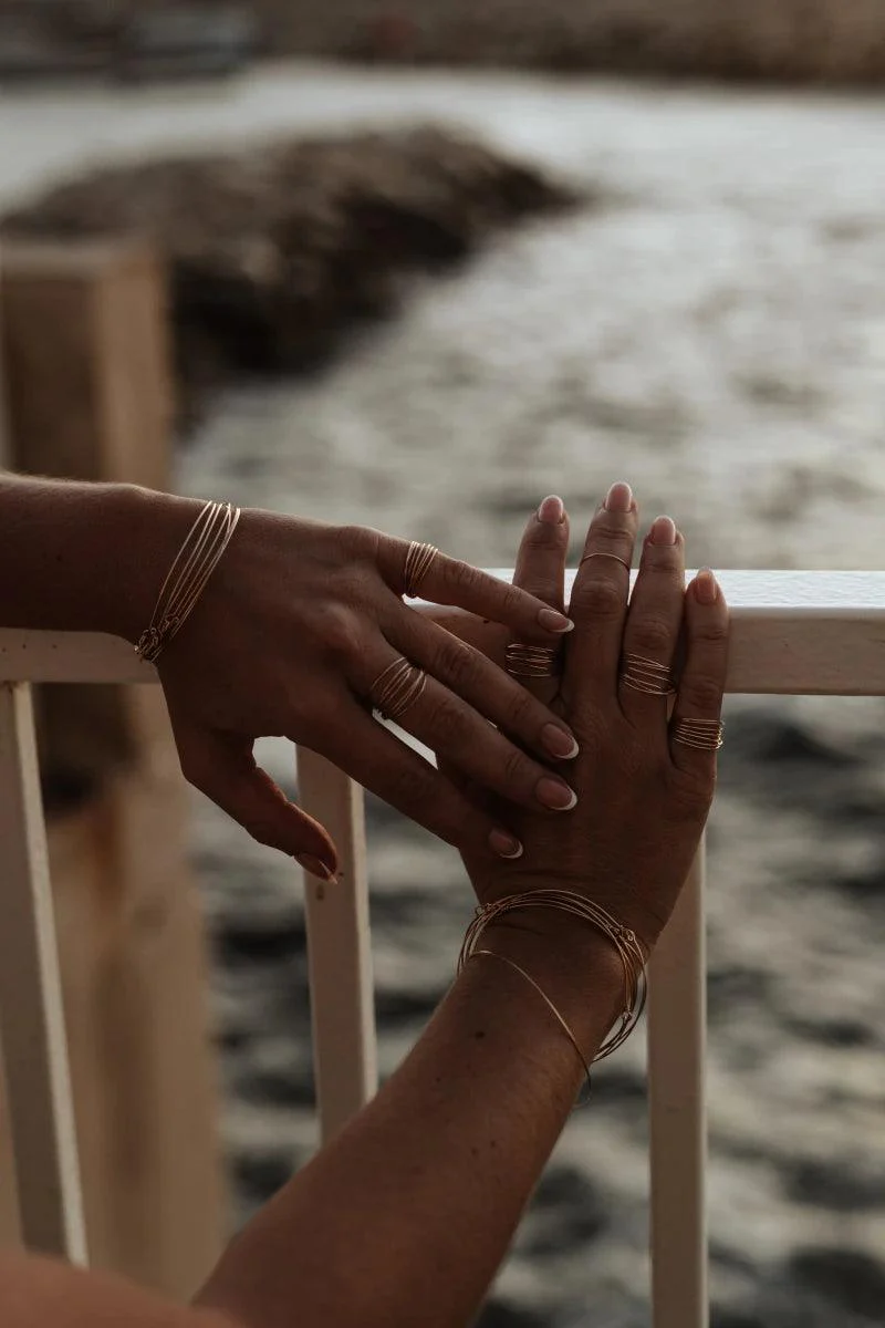 Bracelet doré semainier - Faith weekend - Image 3