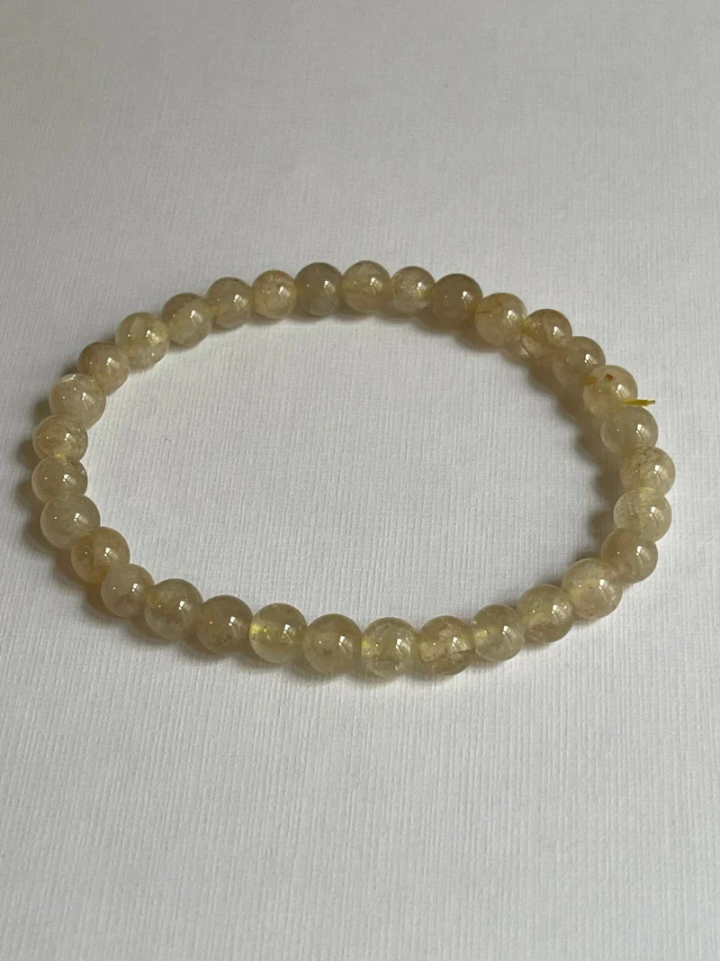 Bracelet en Citrine - Chakra du Plexus Solaire - Image 2