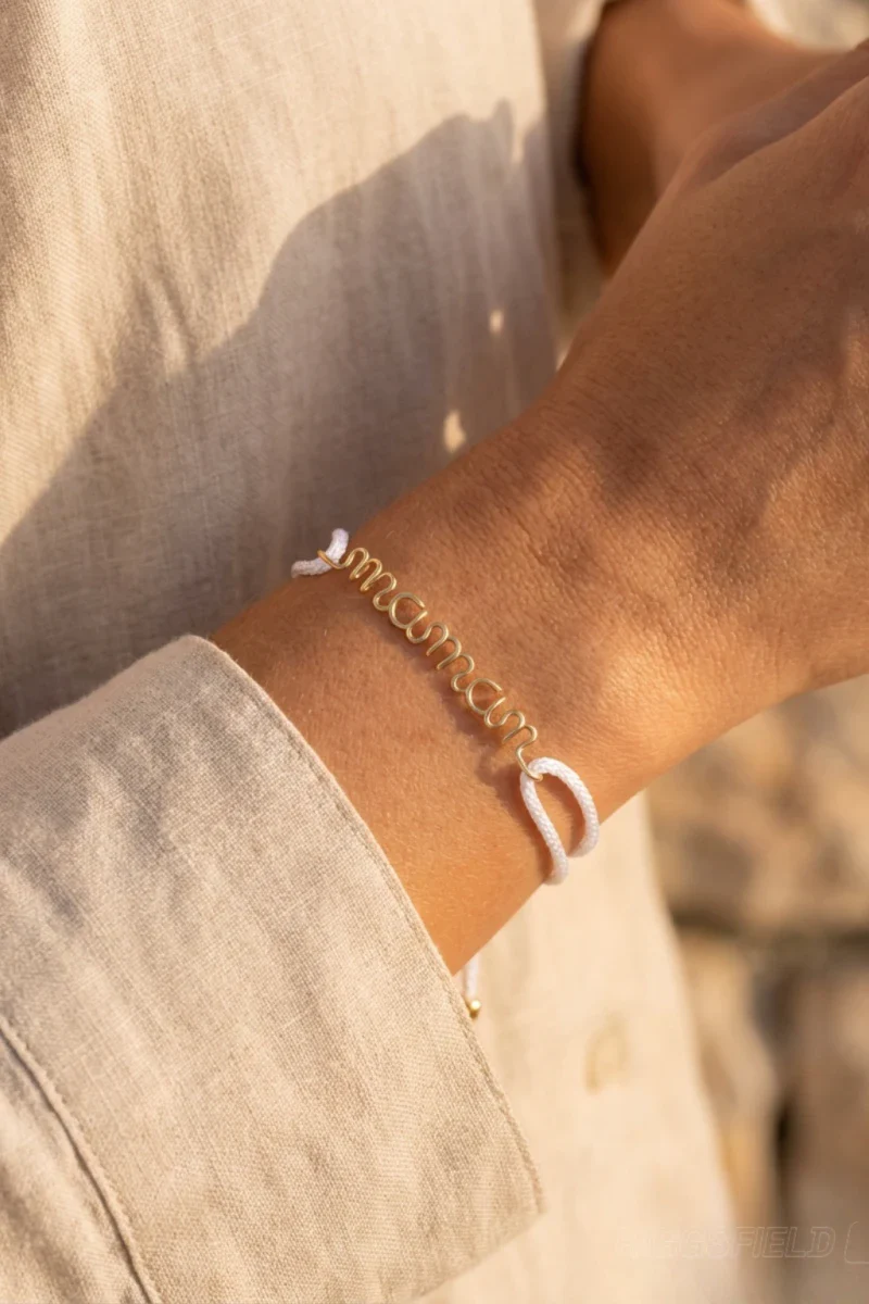 Bracelet en cordon à personnaliser - Image 2