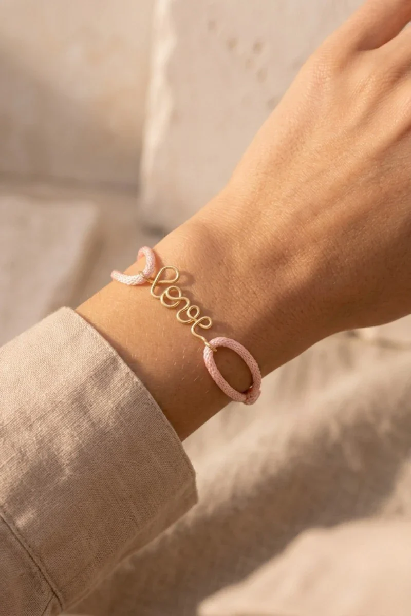 Bracelet en cordon à personnaliser - Image 4