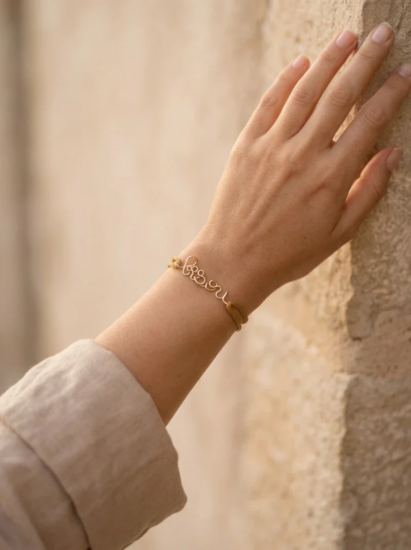 Bracelet en cordon à personnaliser - Image 5
