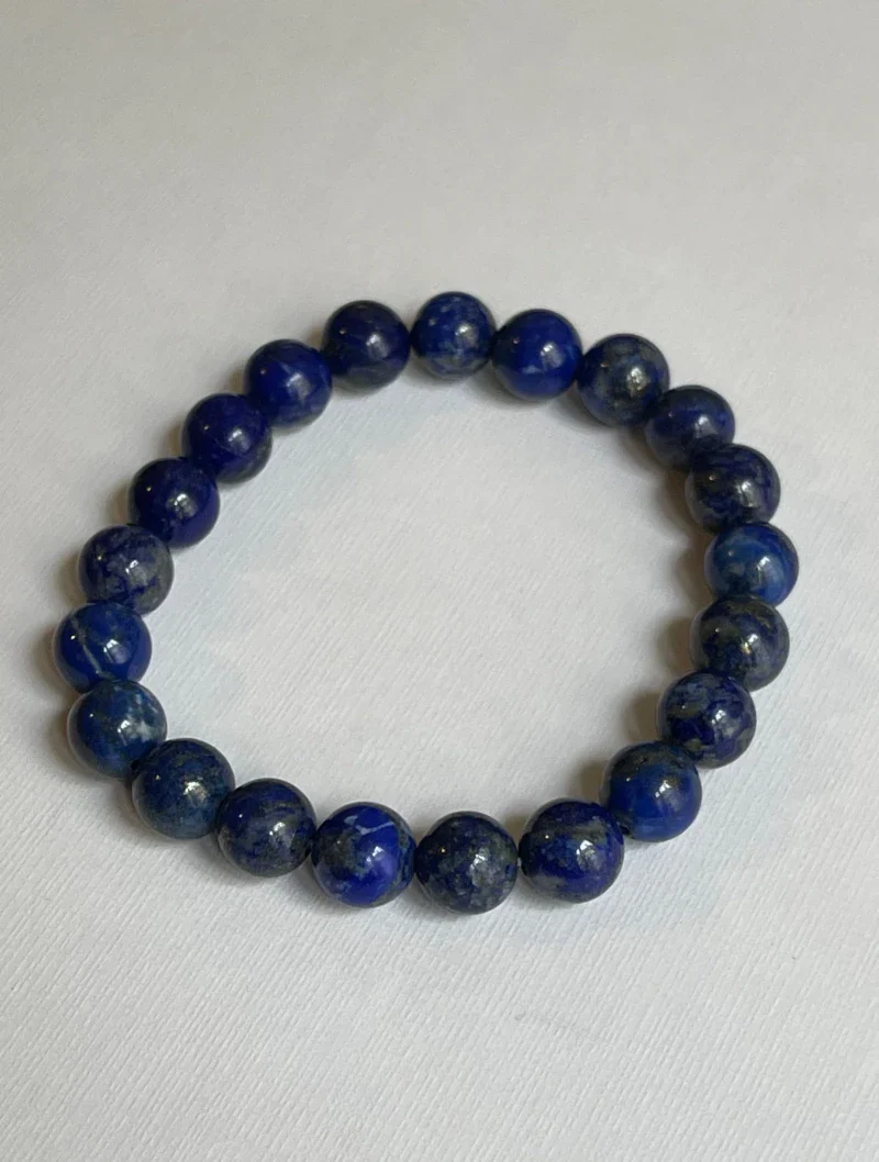 Bracelet  en Lapis-Lazuli - Chakra du 3ème Oeil - Image 2