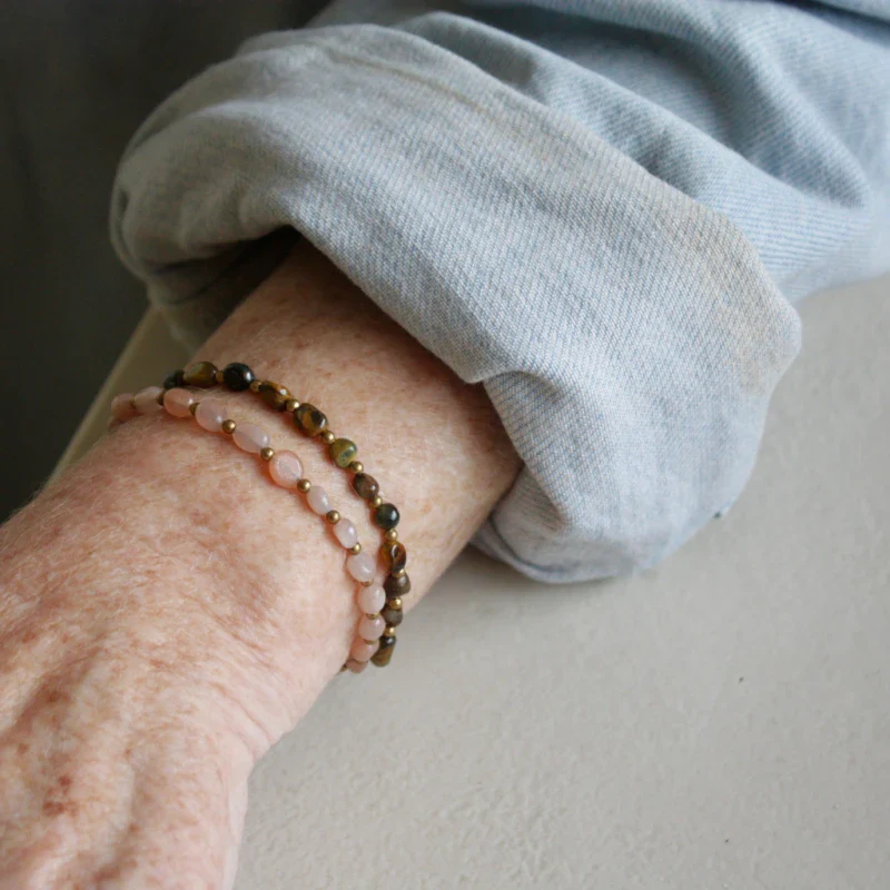 Bracelet en perles naturelles - Image 3