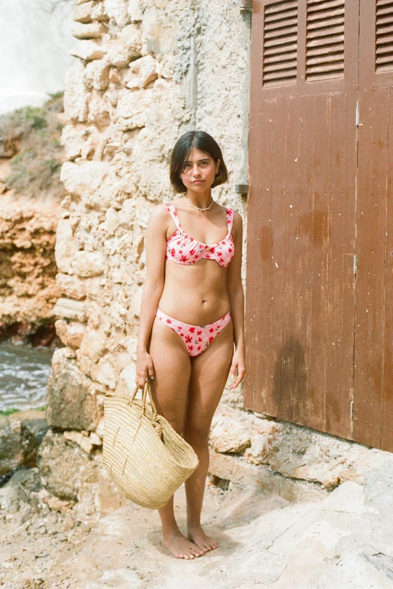 Brassière motifs coquelicot - OLYMPIA - Image 3