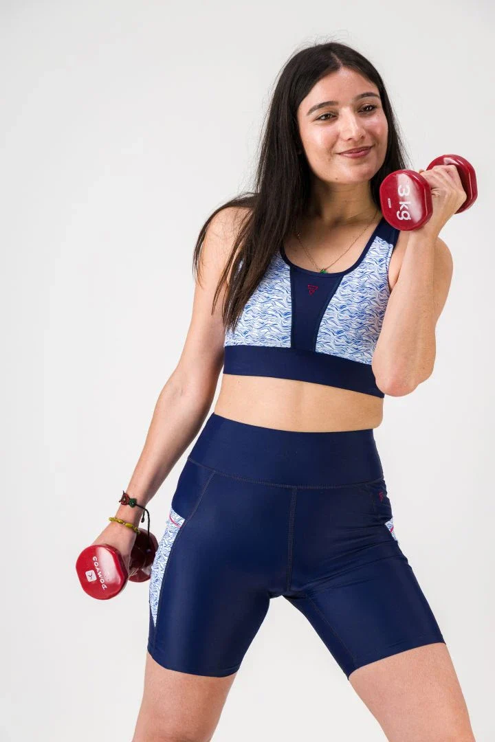 Brassière sport maintien fort SKIN V3 "Nouvelle Vague" - Image 12