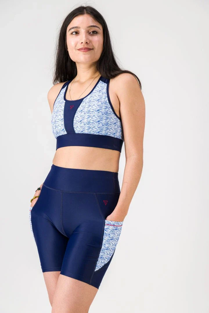Brassière sport maintien fort SKIN V3 "Nouvelle Vague" - Image 13