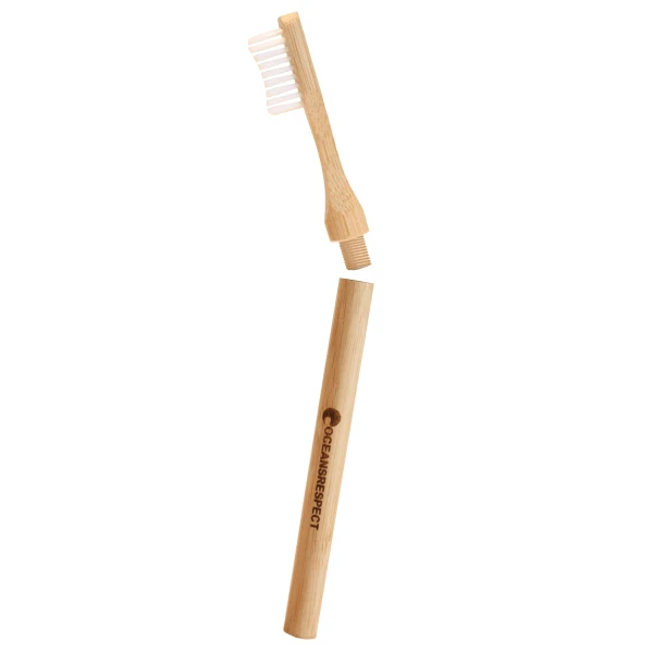 Brosse à dents à tête interchangeable en bambou - Image 2