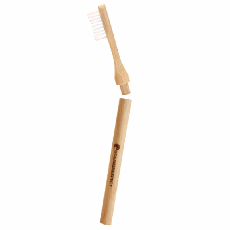 Brosse à dents à tête interchangeable en bambou - Image 8