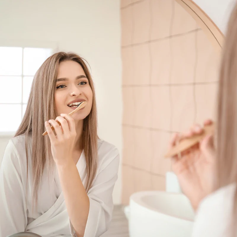 Brosse à dents en bambou - Adulte - Image 3
