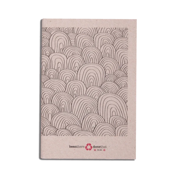Petit carnet en papier recyclé I Formes géométriques - Image 10