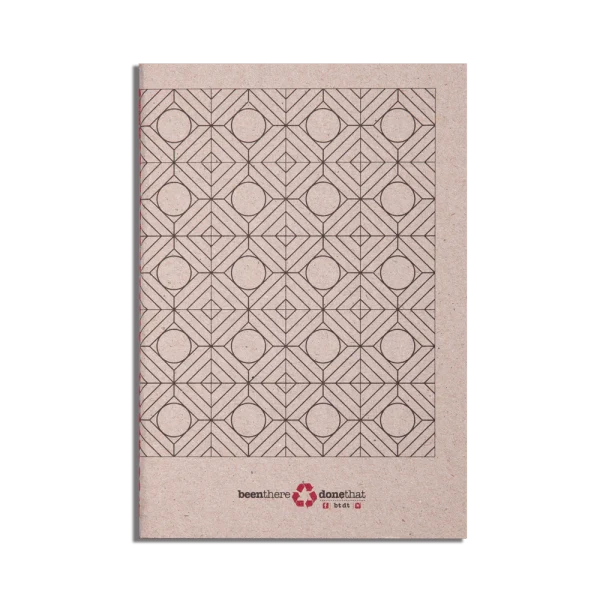 Petit carnet en papier recyclé I Formes géométriques - Image 11