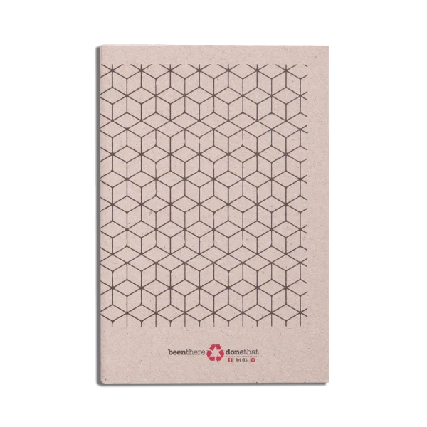 Petit carnet en papier recyclé I Formes géométriques - Image 5