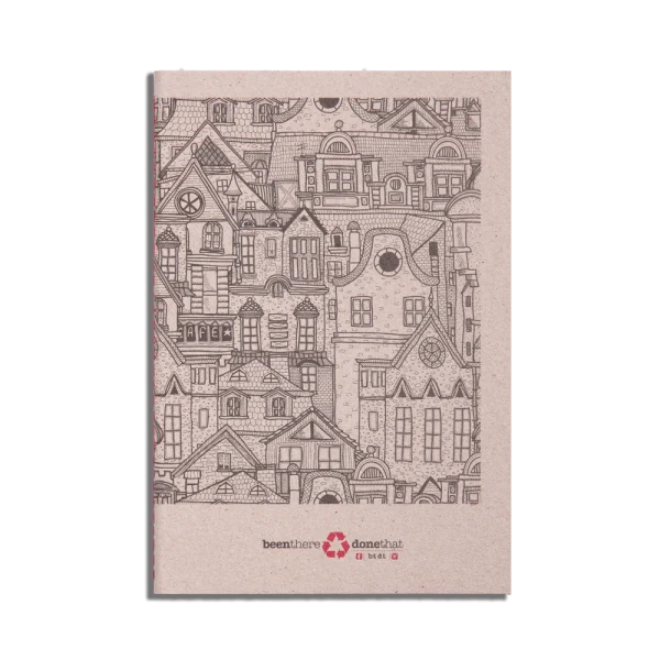 Petit carnet en papier recyclé I Formes géométriques - Image 6