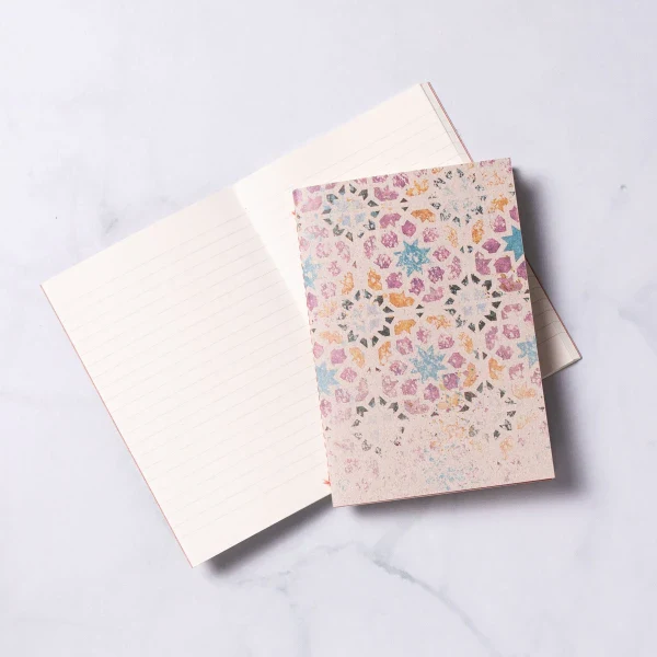 Petit carnet avec lignes en papier recyclé I Plusieurs illustrations - Image 2