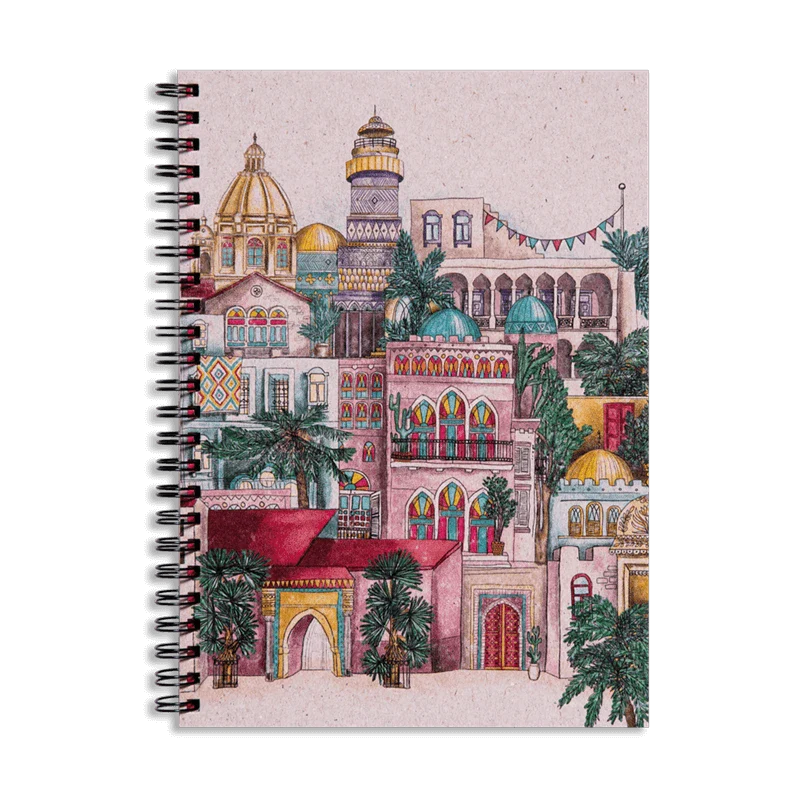 Carnet à spirale en papier recyclé I Plusieurs illustrations - Image 19