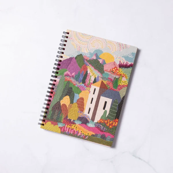 Carnet à spirale en papier recyclé I Plusieurs illustrations - Image 25