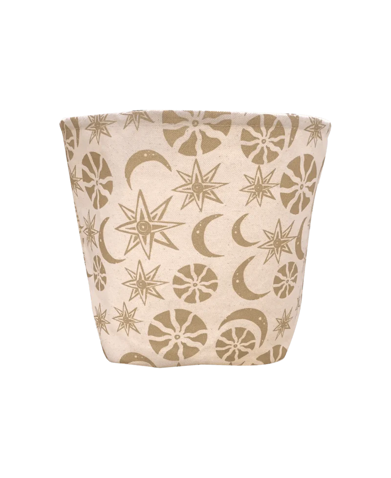 Cache pot en textile brut et imperméable - Astres - Image 3