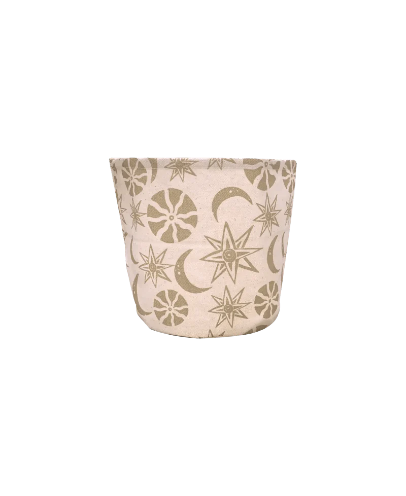 Cache pot en textile brut et imperméable - Astres - Image 5