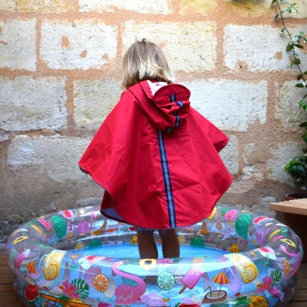 Cape de pluie enfant en polyester recyclé - Image 10