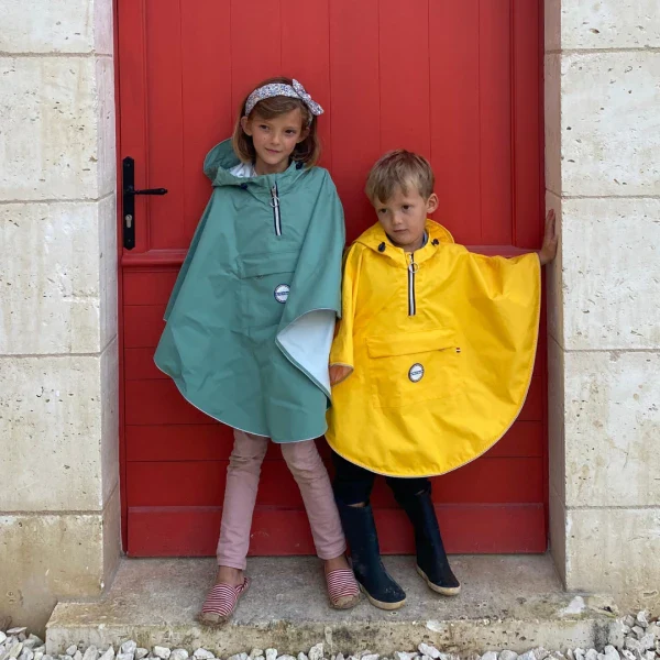 Cape de pluie enfant en polyester recyclé - Image 3