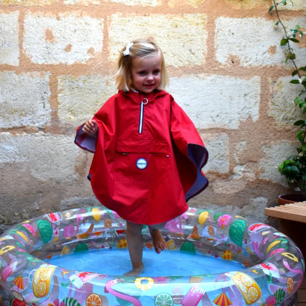 Cape de pluie enfant en polyester recyclé - Image 9