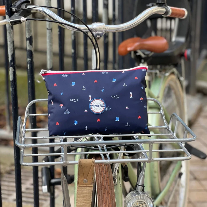 Cape de pluie vélo mixte pour cycliste 100% recyclé - Cap' Bonne Espérance - Image 10