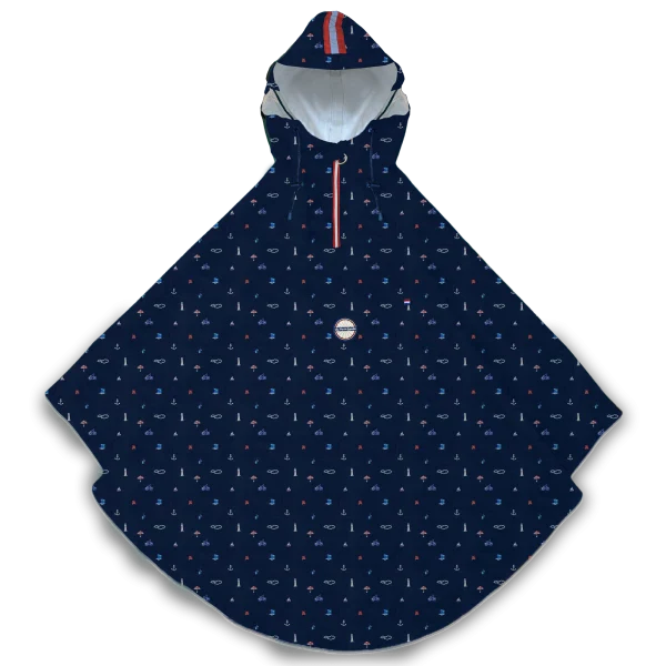 Cape de pluie vélo mixte pour cycliste 100% recyclé - Cap' Bonne Espérance - Image 8