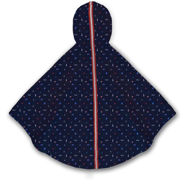 Cape de pluie vélo mixte pour cycliste 100% recyclé - Cap' Bonne Espérance - Image 9