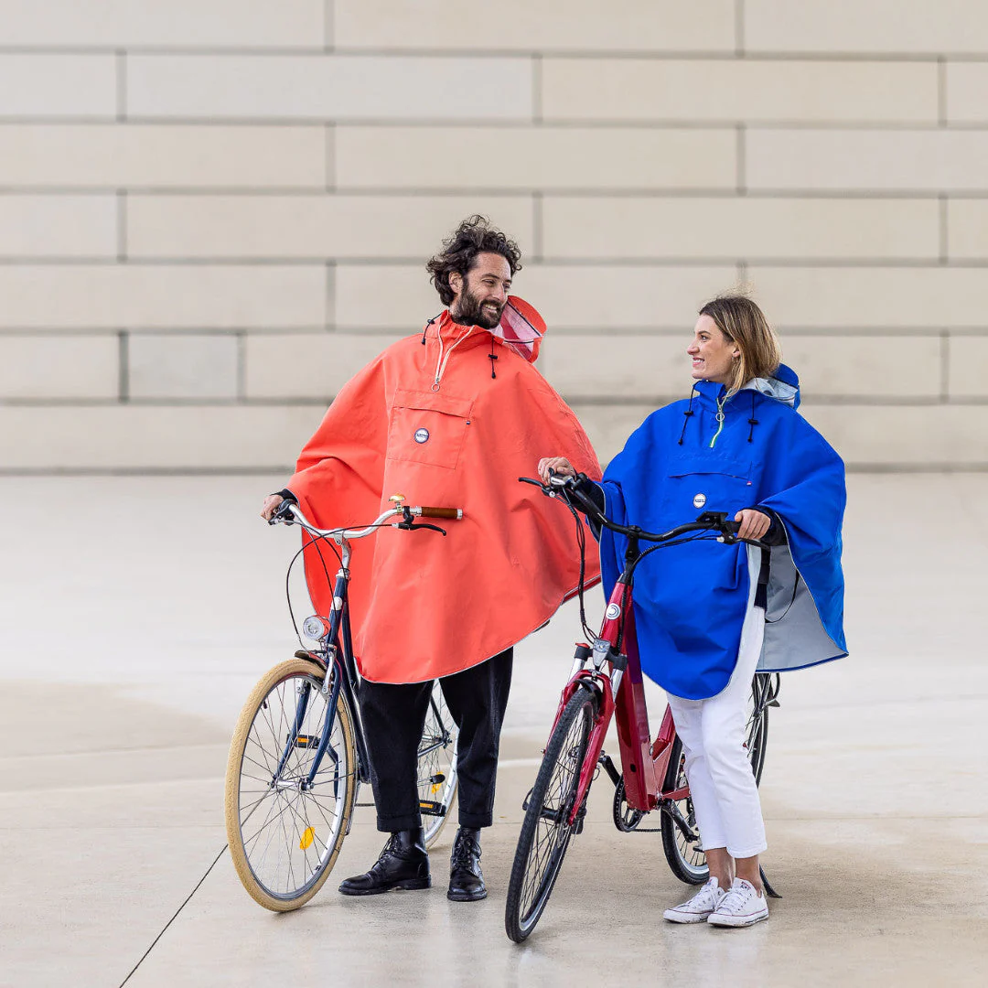 Cape de pluie vélo mixte pour cycliste 100% recyclé - Cap Comorin - Image 7