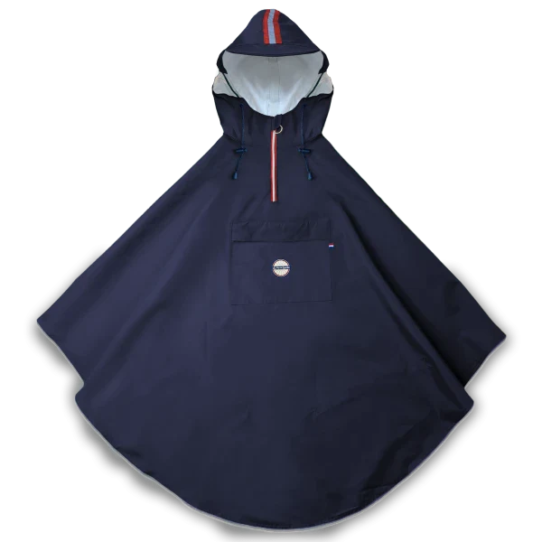 Cape de pluie vélo mixte pour cycliste 100% recyclé - Cap Ferret - Image 7