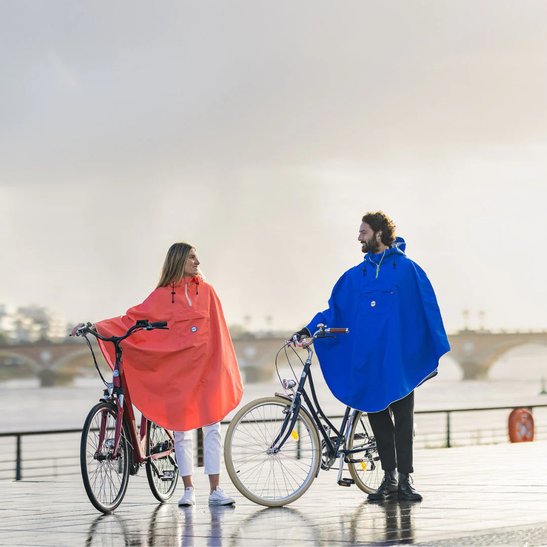 Cape de pluie vélo mixte pour cycliste 100% recyclé - Cap York - Image 4