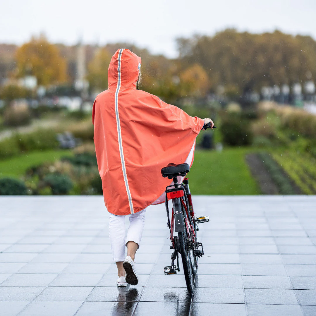 Cape de pluie vélo mixte pour cycliste 100% recyclé - Cap York - Image 6