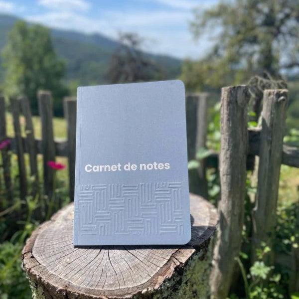 Carnet A5 bleu en papier recyclé certifié - Image 6